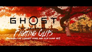 Ghost of Tsushima Fighting Clips and cinematics [upl. by Gerard]