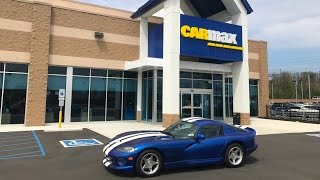 I Took My Dodge Viper to CarMax For an Appraisal [upl. by Halian]