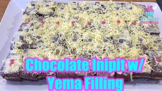 Chocolate Inipit with Yema Filling  mysweetambitions [upl. by Elset]