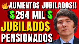 💲294 MIL PESOS a Jubilados y Pensionados  🛑Aumentos de Febrero 2024  Noticias Anses [upl. by Lede580]