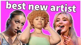 Best New Artist  2024 Grammy Nominations Predictions [upl. by Tana]