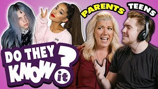 Do Parents Know Their Teens Favorite 2018 Songs  React Do They Know It [upl. by Hoi243]