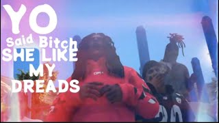 Trillznokap Hoes And Dreadlocks ft LosFunny Gta5 Music Video [upl. by Adnirb]