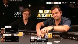 Aussie Millions Poker Championship 2017 Main Event Day 4  Part 4 [upl. by Anyalram]