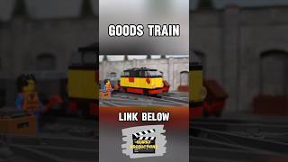 Goods train outward bound lego LegoTrains LegoRailway [upl. by Laurence]