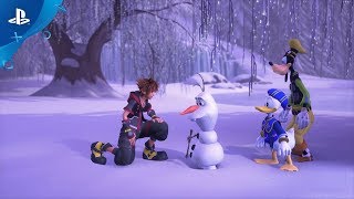 Kingdom Hearts III – E3 2018 Frozen Trailer  PS4 [upl. by Henryk]