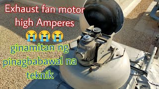 Fan Motor high Amperes 😭kaya pala [upl. by Kcirdot]