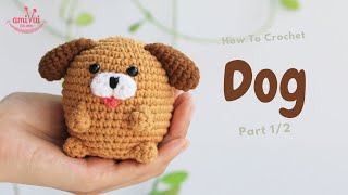 220  Amigurumi Dog Free Pattern 12  How To Crochet Amigurumi Animals  AmivuiStudio [upl. by Vena]