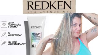 Novo Redken Acidic Bonding Concentrat liquid mask 5min ♡ Lançamento ☆cabelo loiro redken blonde [upl. by Loralie]