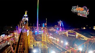 Rock amp Roller Coaster Vorlop  Onride Video  Cannstatter Volksfest 2024   Clip by CoolKirmes [upl. by Kram805]