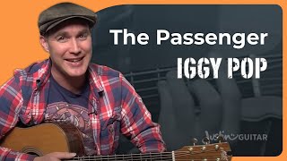 How to play The Passenger by Iggy Pop  Easy Guitar Lesson [upl. by Seek]