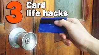 3 Amazing Life Hacks With Sim Card 2 [upl. by Neirod954]