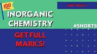 Best way to learn Inorganic Chemistry for NEET amp JEE shorts [upl. by Sherburne]