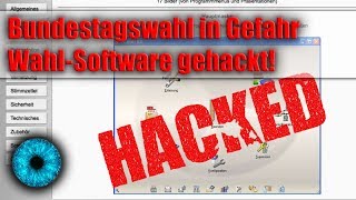 Bundestagswahl in Gefahr  WahlSoftware gehackt  Clixoom Science amp Fiction [upl. by Eigriv]