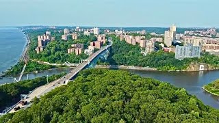 Inwood Hill Park Drone 360° [upl. by Alpheus]