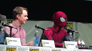 SPIDERMAN drops into ComicCon at Sony Panel [upl. by Anwahsed]