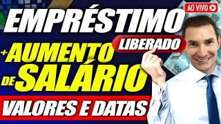 INSS LIBERA Adiantamento de Margem AUMENTO de SALÁRIO  Nova MARGEM Empréstimo 2023 DATAS e VALORES [upl. by Hugon]