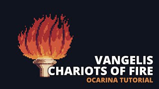 Vangelis  Chariots of Fire  Ocarina tutorial  tabs [upl. by Flinn]