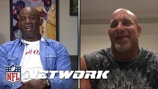 Bill Goldberg The Deion Sanders Enforcer on the Falcons  Primetime  NFL Network [upl. by Leia]