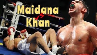 Marcos Maidana contra Amir Khan highlights [upl. by Roz924]