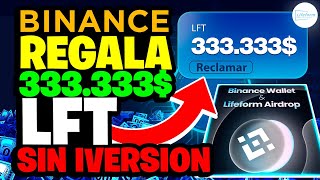 ¡TIENES 5 DIAS BINANCE REGALA 333333 LFT POR CREAR UN DOMINIO CRYPTO GRATUITO  MUY FACIL [upl. by Ydna]