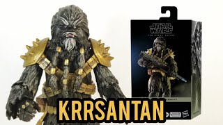 Star Wars Black Series Book of Boba Fett Krrsantan Action Figure Unboxing amp Review [upl. by Annerahs]