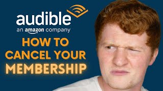 How to Cancel Your Audible Membership Tutorial [upl. by Cown]