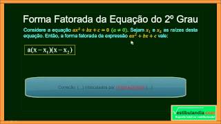 ENEM  Matemática Zero 20  Aula 17  Fatoração  parte 1 de 3 [upl. by Esialb]