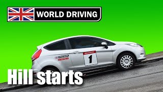 How To Do Hill Starts EASILY In a Manual Car  No Rolling or Stalling [upl. by Oly]