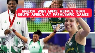 Nigeria Wins More Medals than South Africa at the Paralympic Games Despite SA claiming to be Better [upl. by Nafri]