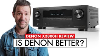 NEW DENON RECEIVER Denon X3800H Review [upl. by Clary]