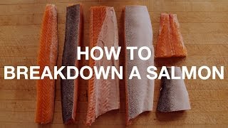 How to Break Down a Whole Salmon [upl. by Castara]