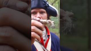 Using a Buck amp Ball Cartridge history americanrevolution blackpowder musket pedersoli [upl. by Copp]