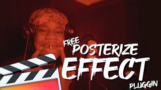 FREE POSTERIZE EFFECT  FINAL CUT PRO X [upl. by Feldman433]