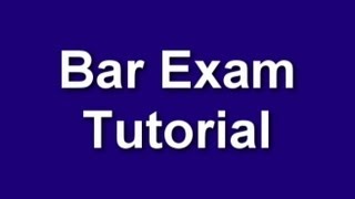 Bar Exam Tutorial with Scott Pearce [upl. by Arhez829]