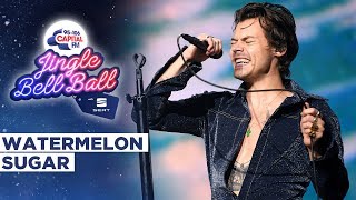 Harry Styles  Watermelon Sugar Live at Capitals Jingle Bell Ball 2019  Capital [upl. by Noryb]