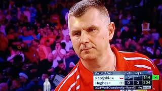 Krzysztof Ratajski broke 9 Darter  World Championship Darts 2024 [upl. by Corb]