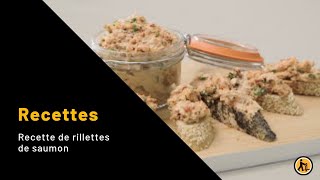 Recette de rillettes de saumon [upl. by Sutherlan]