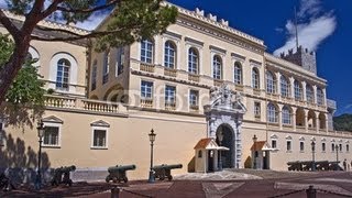 Monaco  La Place du Palais Princier [upl. by Arrahs]