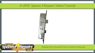 Replacing a Avantis Upvc Door Lockcase [upl. by Dionne]