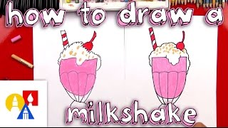 How To Draw A Milkshake [upl. by Kunkle]