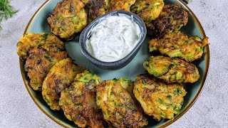 Kohlrabi Fritters Recipe  How to cook KOHLRABI in less than 30 minutes [upl. by Anala979]