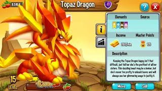 TOPAZ DRAGON REVIEW Dragon city [upl. by Levona653]