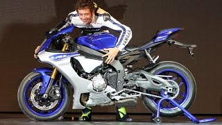 Yamaha YZFR1 2015  200 ch 199 kg et un ABS semi intégral [upl. by Melicent]