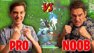 KID AGAINST DAD IN FORTNITE PLAYGROUNDS Loser is a NOOB for life [upl. by Yacov]