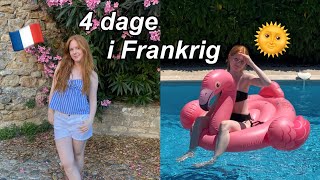 MIN FERIE I FRANKRIG DEL 1  Turen derned House tour pool hygge [upl. by Eldnik]