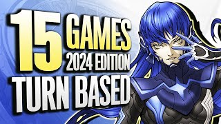 Top 15 Best NEW Turn Based StrategyTacticsRPG Games  2024 Edition Part 3 [upl. by Ettegdirb]