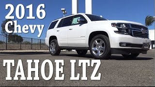 2016 Chevrolet Tahoe LTZ Review [upl. by Haswell66]