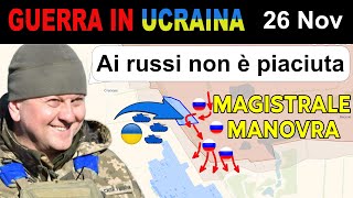 26 Nov Russi Paralizzati ASSALTI FALLITI E LINEE LOGISTICHE BLOCCATE  Guerra in Ucraina [upl. by Areta864]