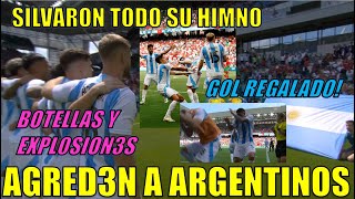 ESCANDALO EN FUTBOL OLIMPICO HINCHAS MOLESTOS CON ARGENTINA OTRA VEZ AYUDARON ARGENTINA A EMPATAR [upl. by Eseerehc511]